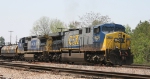 CSX 603 leads train Q484 towards the yard